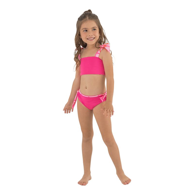 Vestido-de-baño-bikini-doble-faz-para-bebe-niña
