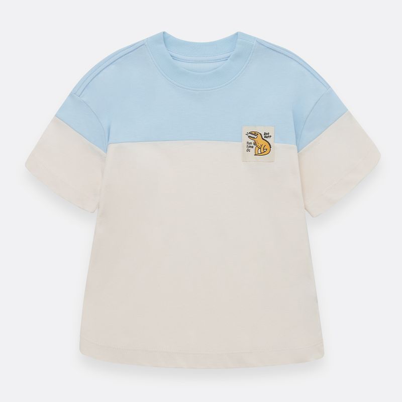 Camiseta-manga-corta-para-bebe-nino-Ropa-bebe-nino-Amarillo