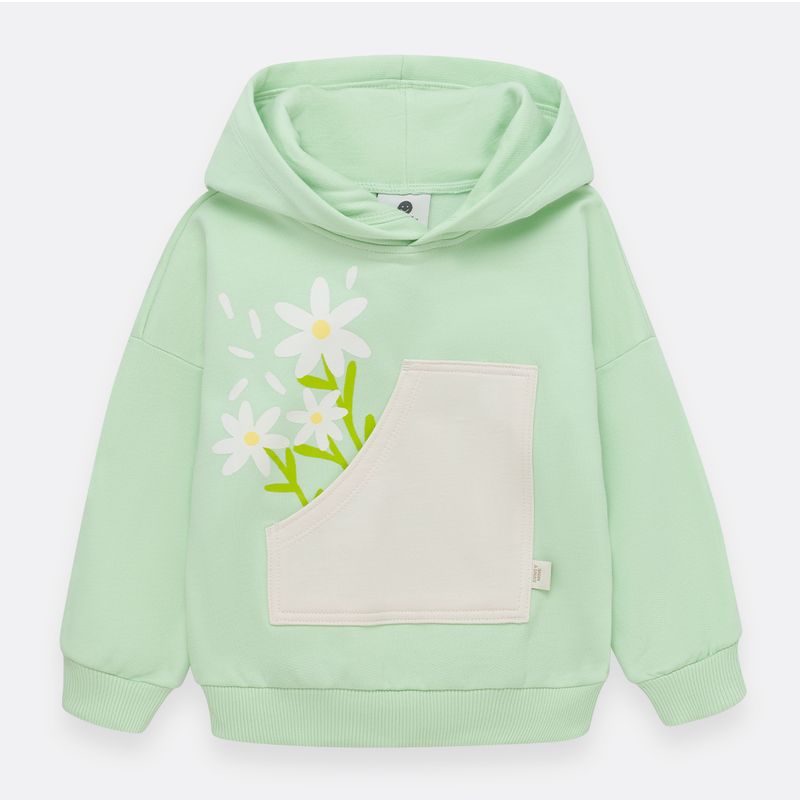 Buzo-para-bebe-nina-cerrado-con-capucha-Ropa-bebe-nina-Verde