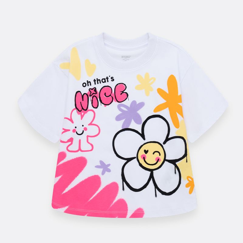 Camiseta-manga-corta-para-bebe-nina-Ropa-bebe-nina-Blanco