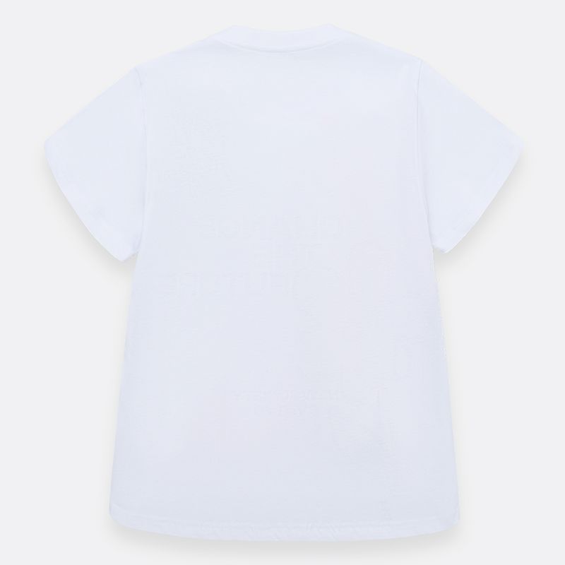 Camiseta-manga-corta-para-nina-Ropa-nina-Blanco