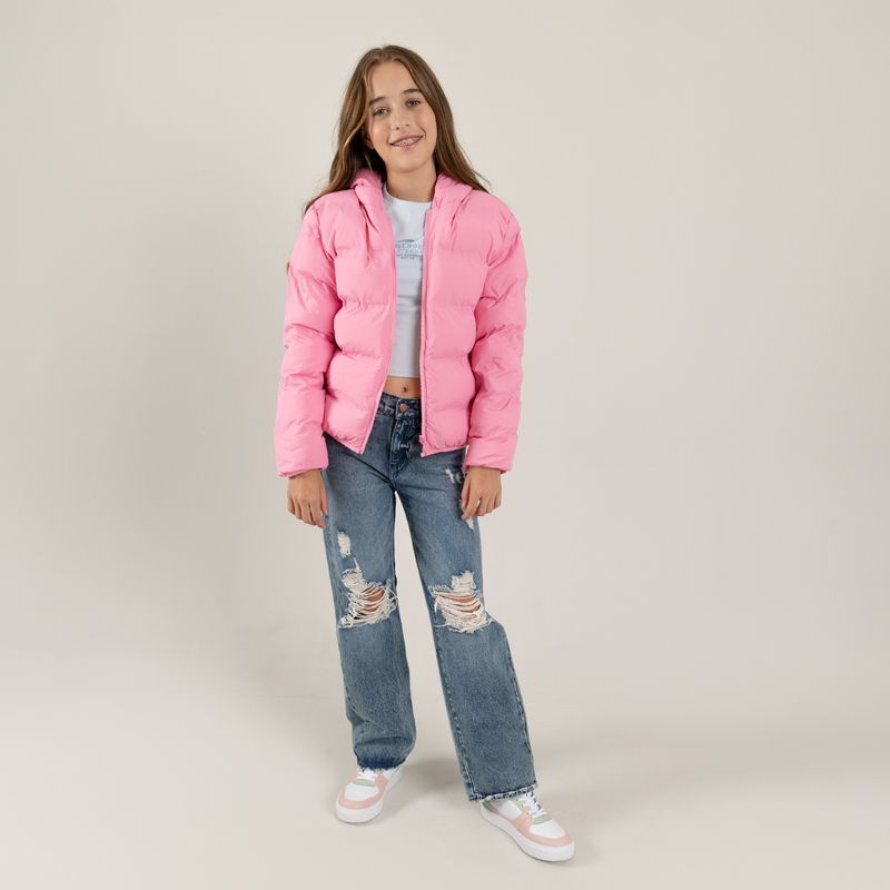Chaqueta-doble-faz-para-niña-enguatada-