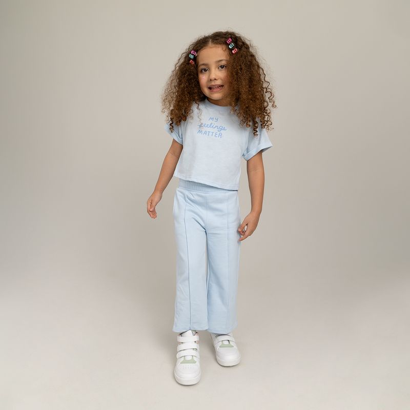 Conjunto-para-bebe-niña-de-camiseta-manga-corta---sudadera-