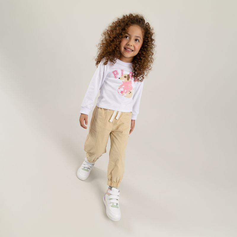Conjunto-para-bebe-niña-de-camiseta-manga-larga---pantalon-