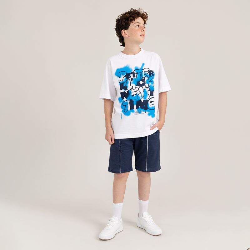 Conjunto-para-niño-de-camiseta-oversize---bermuda-