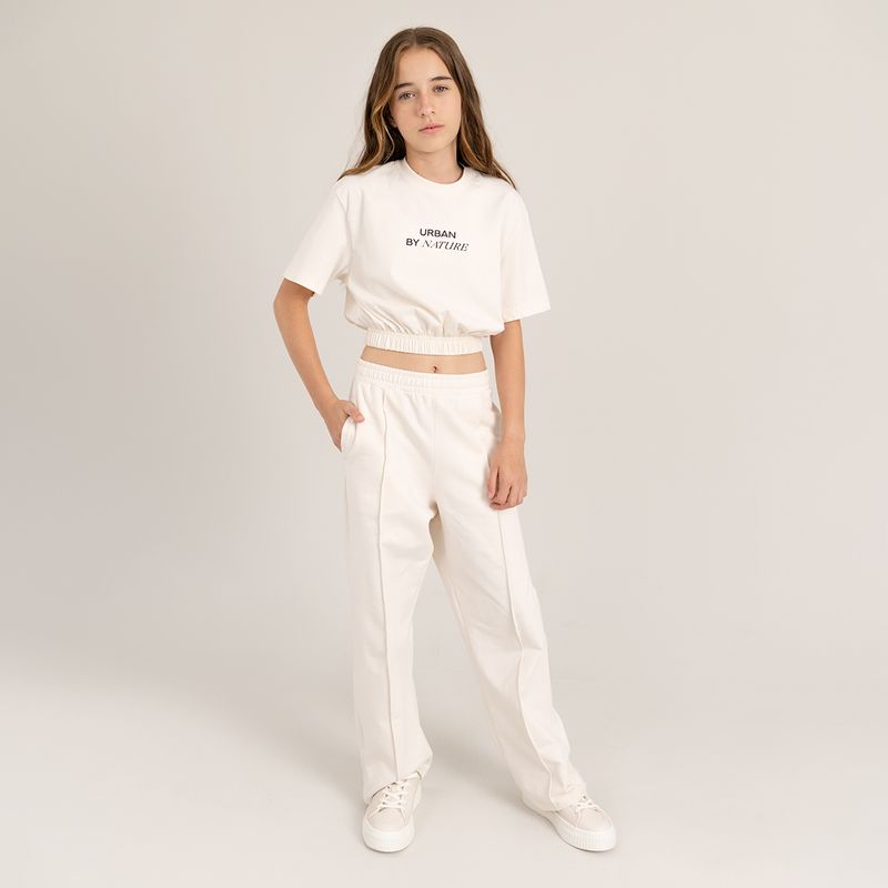 Conjunto-para-niña-de-camiseta-manga-corta---sudadera-