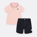 Conjunto-para-recien-nacido-niño-camiseta-polo---bermuda-
