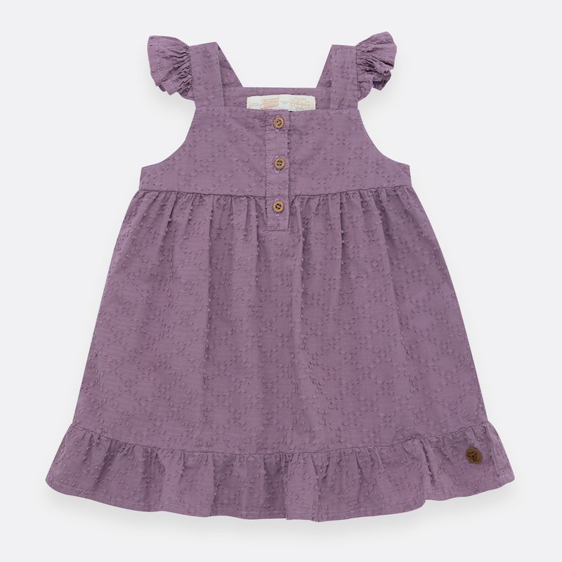 Vestido-para-recien-nacida-niña-manga-sisa-