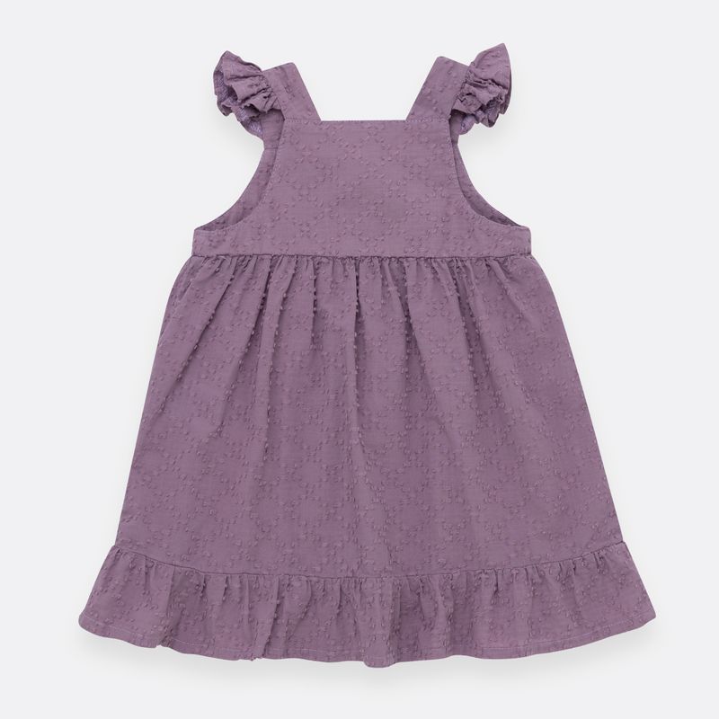 Vestido-para-recien-nacida-niña-manga-sisa-