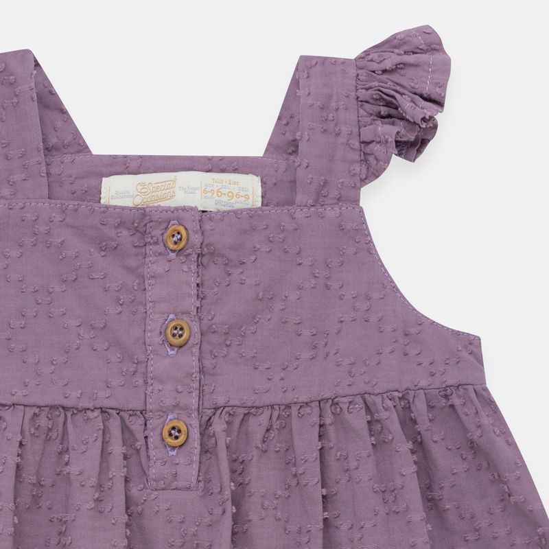 Vestido-para-recien-nacida-niña-manga-sisa-
