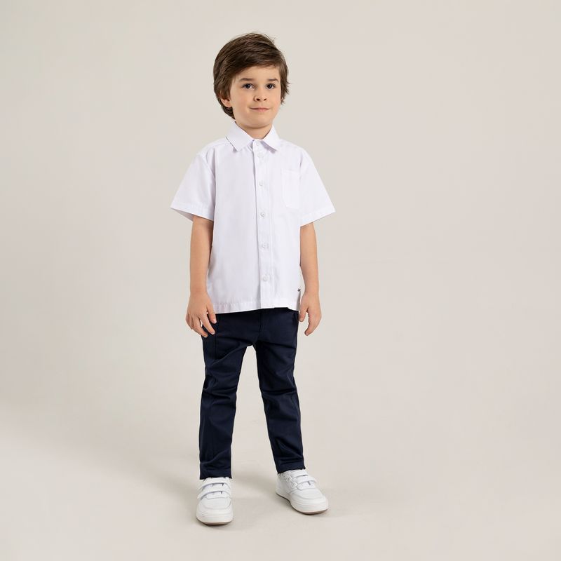 Camisa-manga-corta-para-bebe-niño