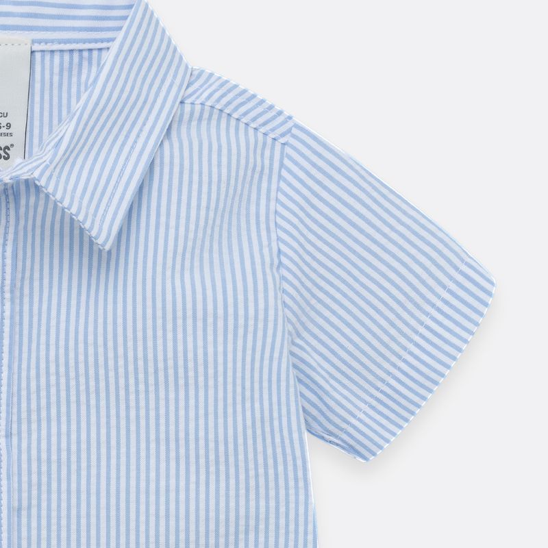 Camisa-para-recien-nacido-niño-manga-corta-