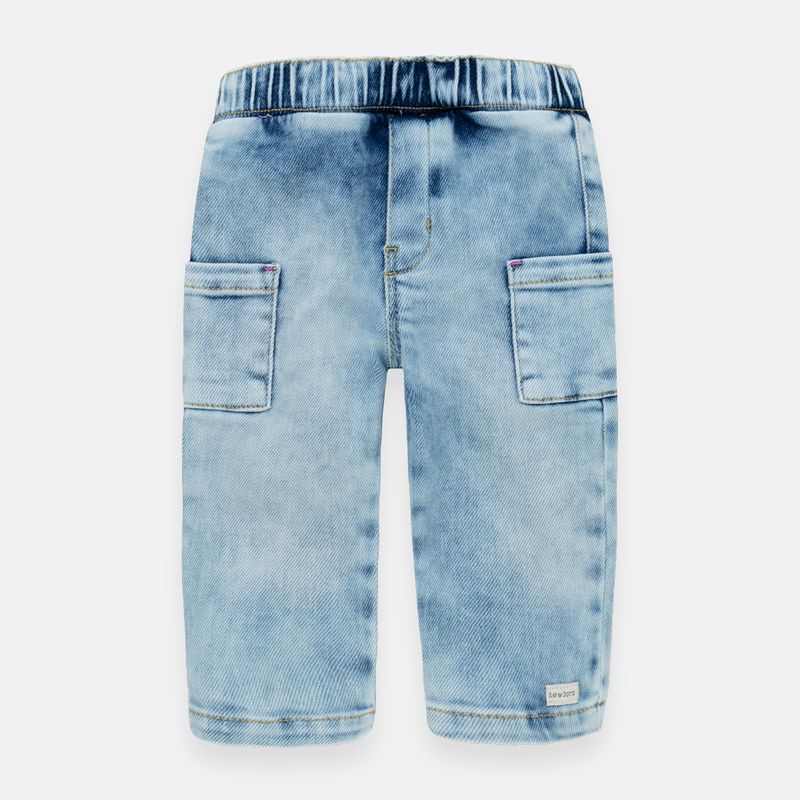 Denim-para-recien-nacida-niña-paper-bag-