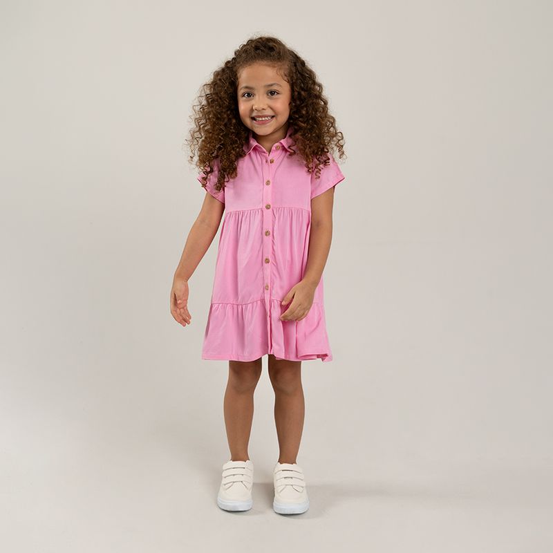 Vestido-para-bebe-niña-con-cuello-camisero-