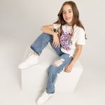 Camiseta--para-niña-manga-corta-con-estampado