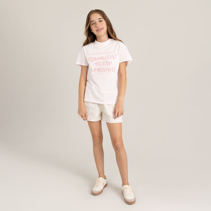 Camiseta--para-niña-manga-corta-con-estampado