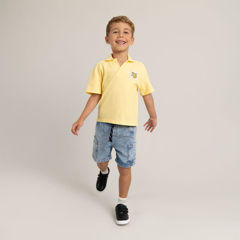 Camiseta-para-bebe-niño-tipo-polo-