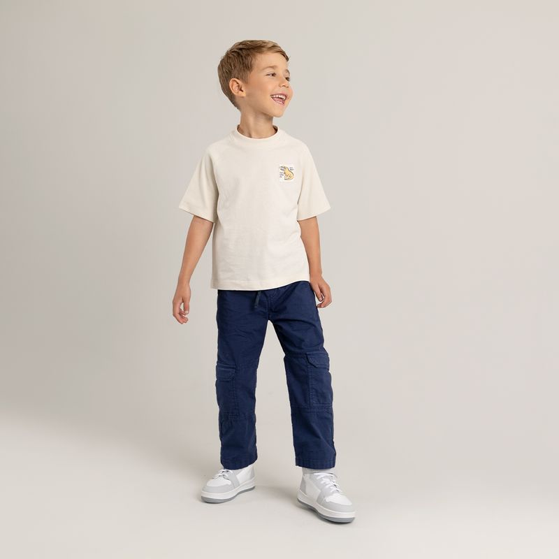 Camiseta-oversize-para-bebe-niño-manga-corta-