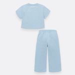 Conjunto-para-bebe-niña-de-camiseta-manga-corta---sudadera-
