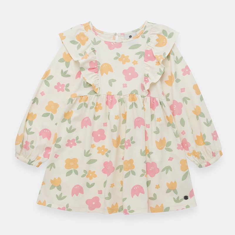 Vestido-manga-larga-para-bebe-niña