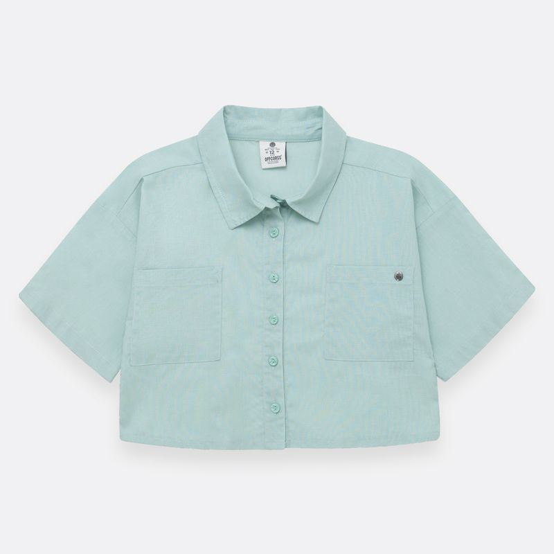 Camisa-manga-corta-para-niña