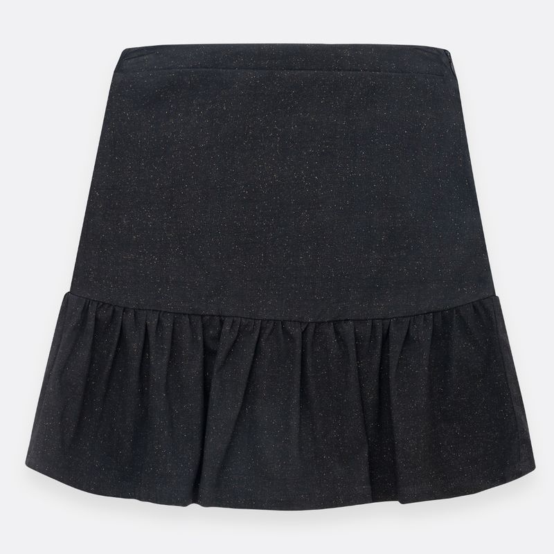 Conjunto-para-niña-de-camisa-crop---falda-