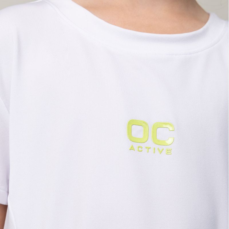 Camiseta-deportiva--para-niña-manga-corta-con-cortes-en-malla