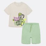 Conjunto-para-bebe-niño-de-camiseta-oversize---bermuda-