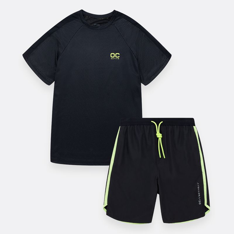 Conjunto-deportivo-para-niño-de-camiseta-manga-corta---bermuda-