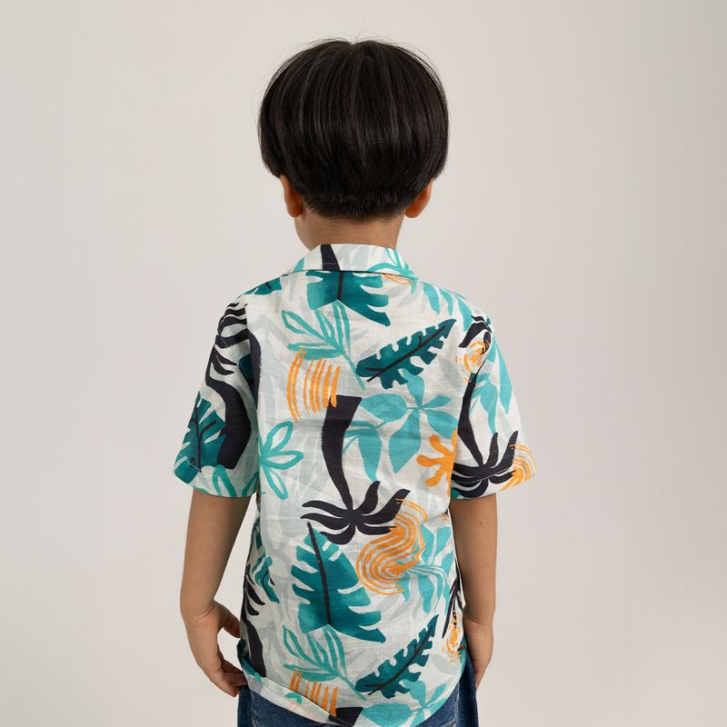 Camisa-para-bebe-niño-manga-corta