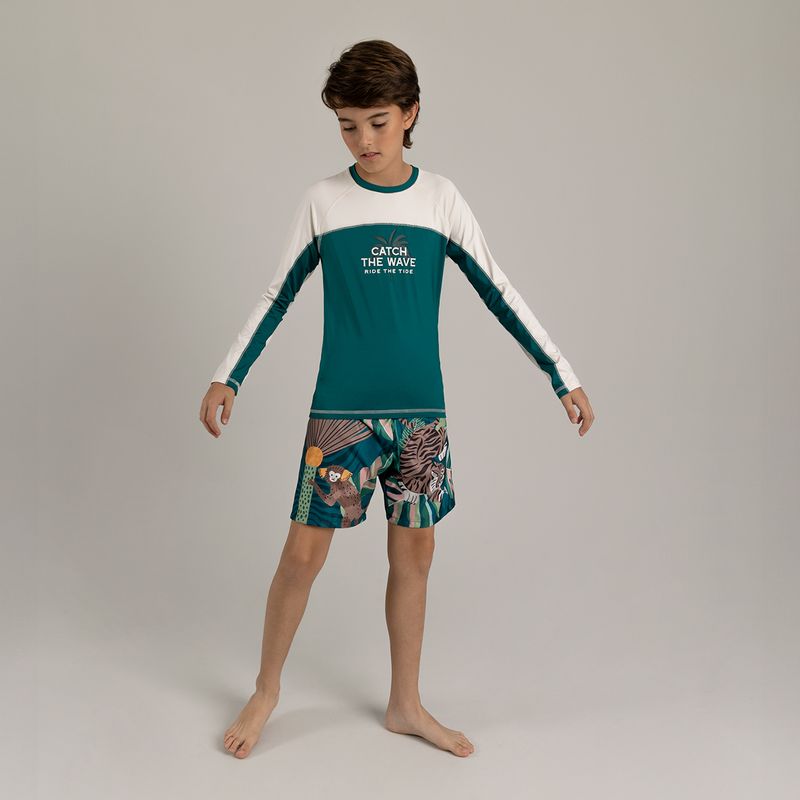 Camiseta-de-baño-manga-larga-para-niño