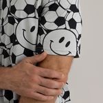 Pijama-para-bebe-niño-conjunto-de-camiseta-manga-corta---sudadera--Azul