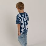 Camiseta-para-bebe-niño-manga-corta-con-teñido-tie-dye
