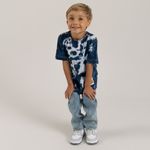 Camiseta-para-bebe-niño-manga-corta-con-teñido-tie-dye
