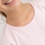 Pijama-para-bebe-niña-camiseta-manga-corta---sudadera--Rosado