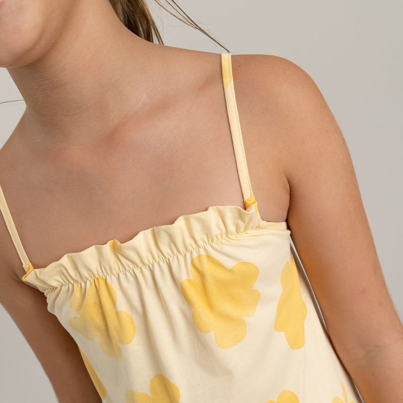 Pijama-batola-para-bebe-niña-Amarillo
