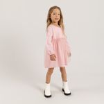 Vestido-manga-larga-para-bebe-niña--Rosado