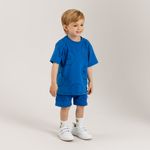 Camiseta-manga-corta-para-bebe-unisex-Azul