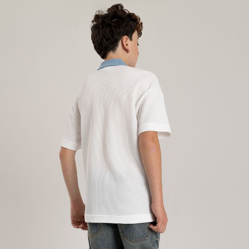 Camiseta-manga-corta-para-niño-Gris