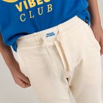 Pantalon-de-sudadera-para-niño-unisex-Cafe