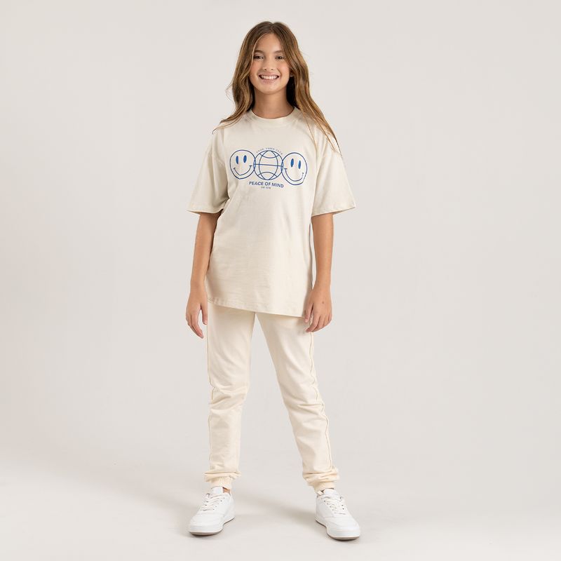 Pantalon-de-sudadera-para-niño-unisex-Cafe