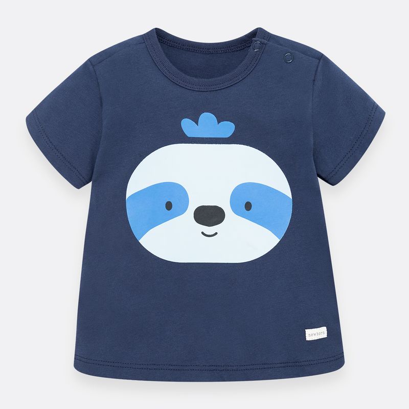 Camiseta-para-recien-nacido-niño-Azul