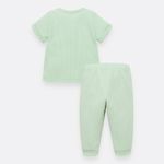 Pijama-para-recien-nacido-niño-camiseta-manga-larga---pantalon-Verde