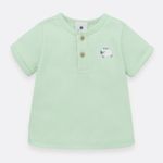 Pijama-para-recien-nacido-niño-camiseta-manga-larga---pantalon-Verde