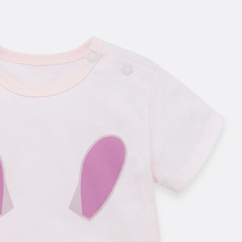 Camiseta-manga-corta-para-recien-nacida-niña-Rosado