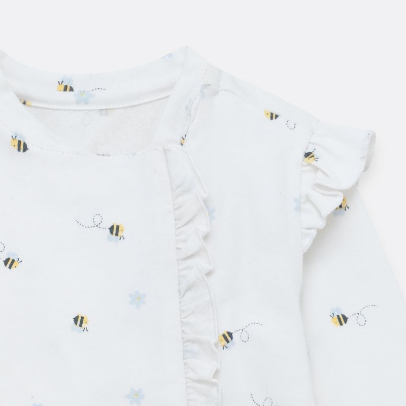 Pijama-para-recien-nacida-niña-enterizo-de-piecitos-Gris