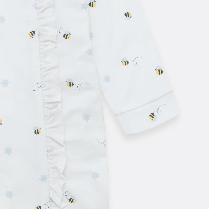 Pijama-para-recien-nacida-niña-enterizo-Gris