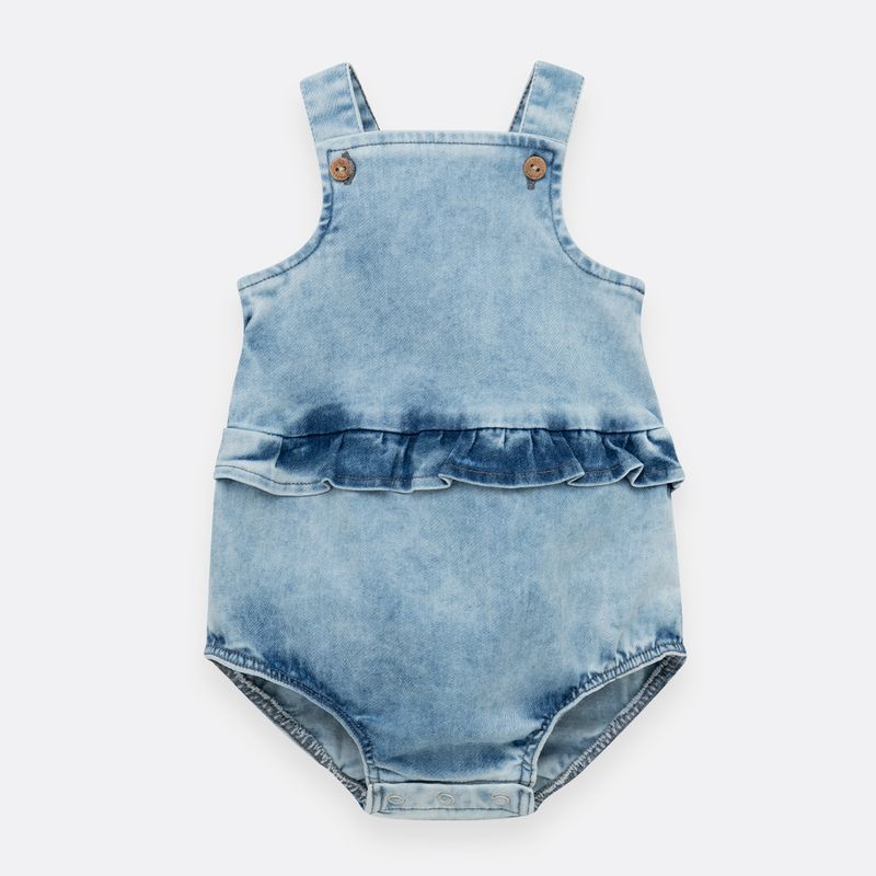 Enterizo-corto-para-recien-nacida-niña-Indigo-Claro