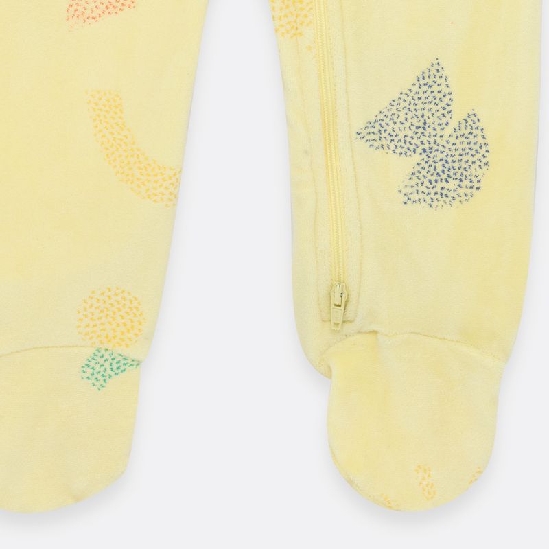 Pijama-enterizo-para-recien-nacido-unisex-Amarillo
