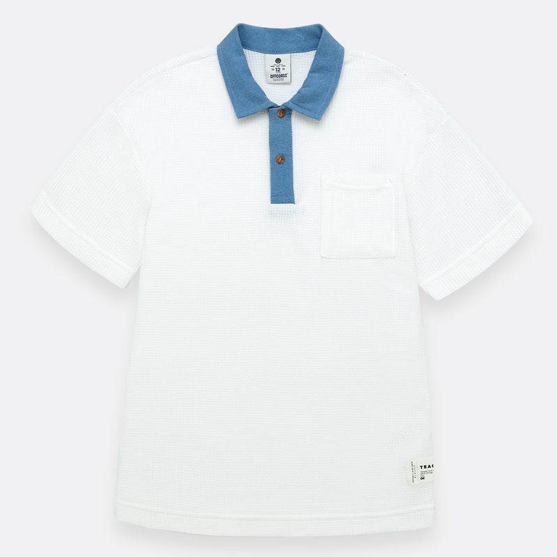 Camiseta-manga-corta-para-niño-Gris